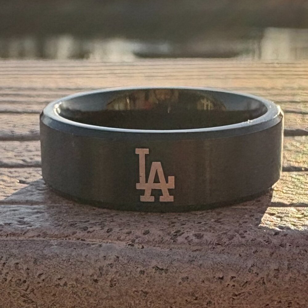 Los Angeles Dodgers MLB Titanium Ring 8mm